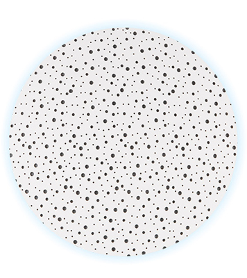 Rigitone Activ Air 8-15-20 Super Perforated Gypsum Acoustical Board/Panel Ceiling Tile